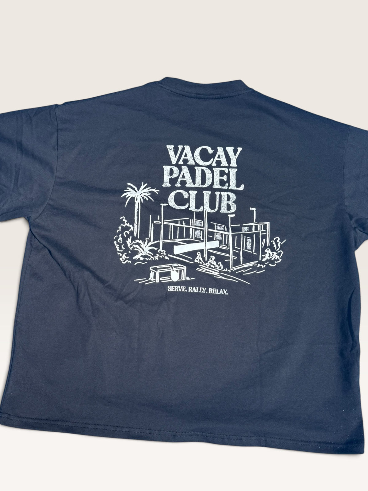 Vacay Padel Club Tshirt - Black - Unisex