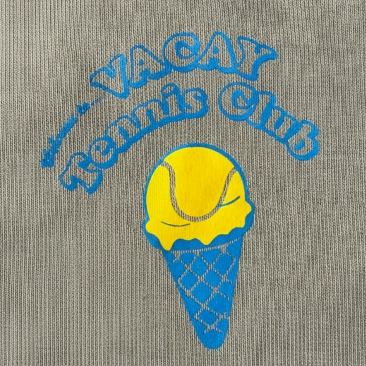 Ice Cream Long Sleeve Tennis Tee Unisex - Graphite *SALE*