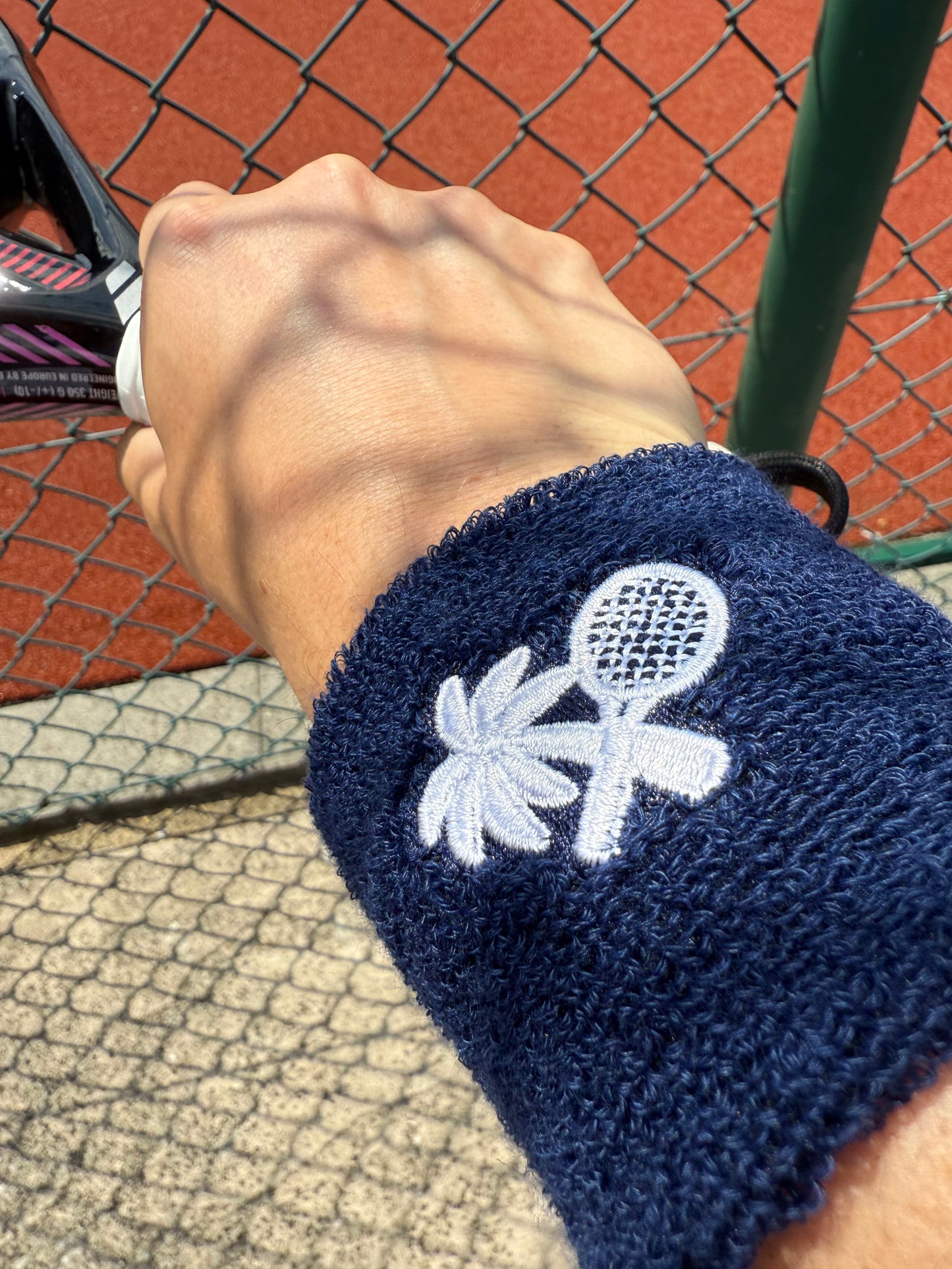 COURT WRISTBANDS - NAVY