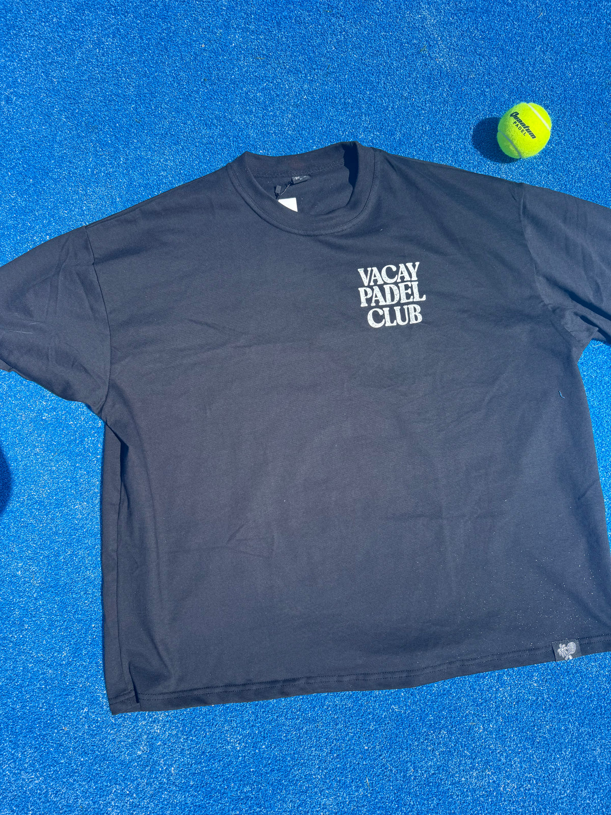 Vacay Padel Club Tshirt - Black - Unisex