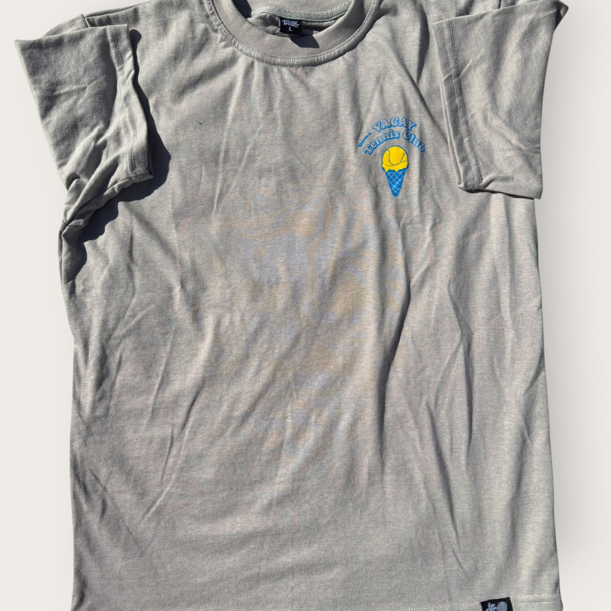 Ice Cream Tennis Tee Unisex - Graphite *SALE*