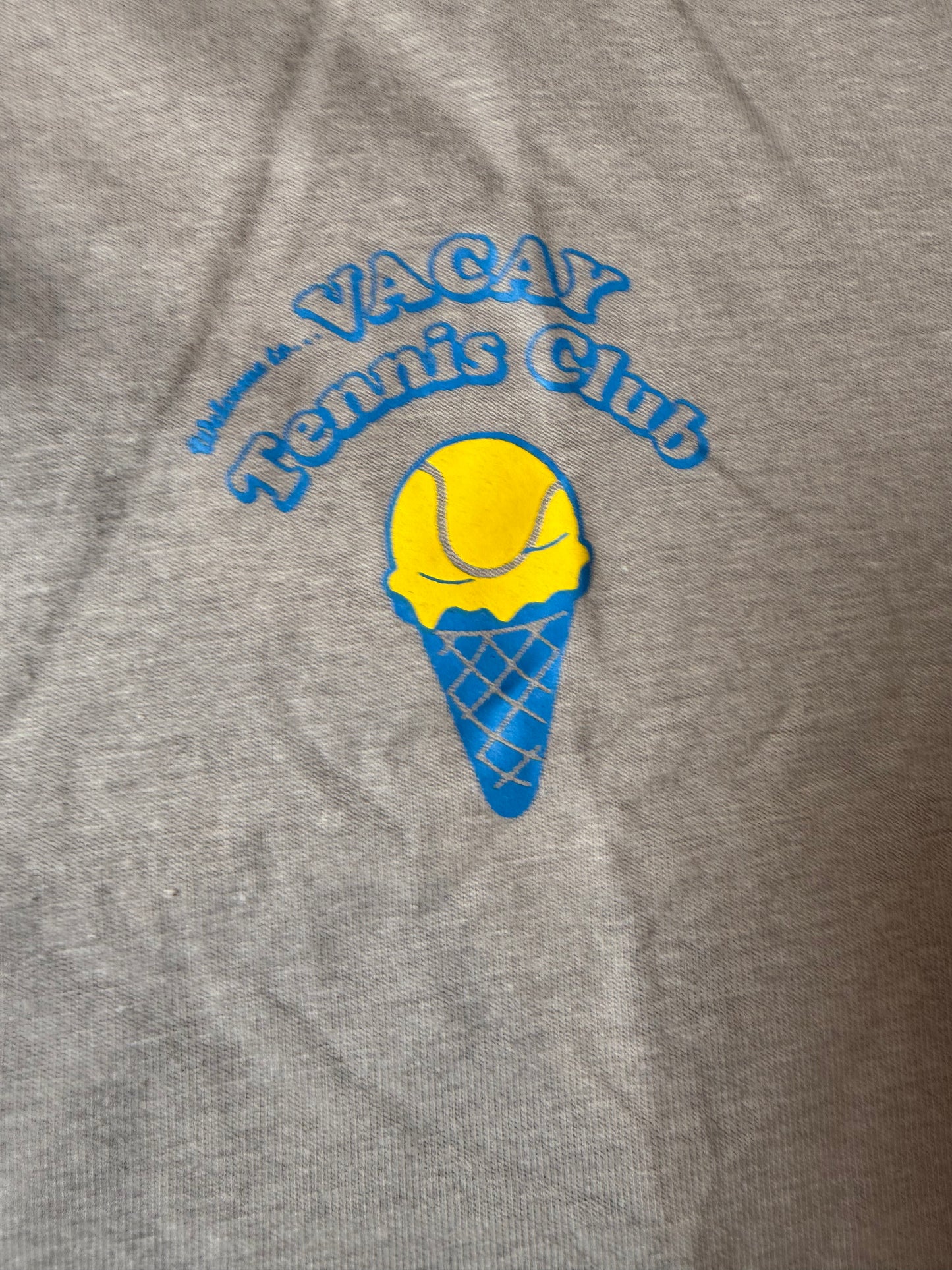 Ice Cream Tennis Tee Unisex - Graphite *SALE*