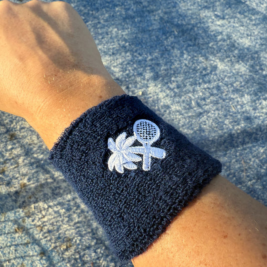 COURT WRISTBANDS - NAVY