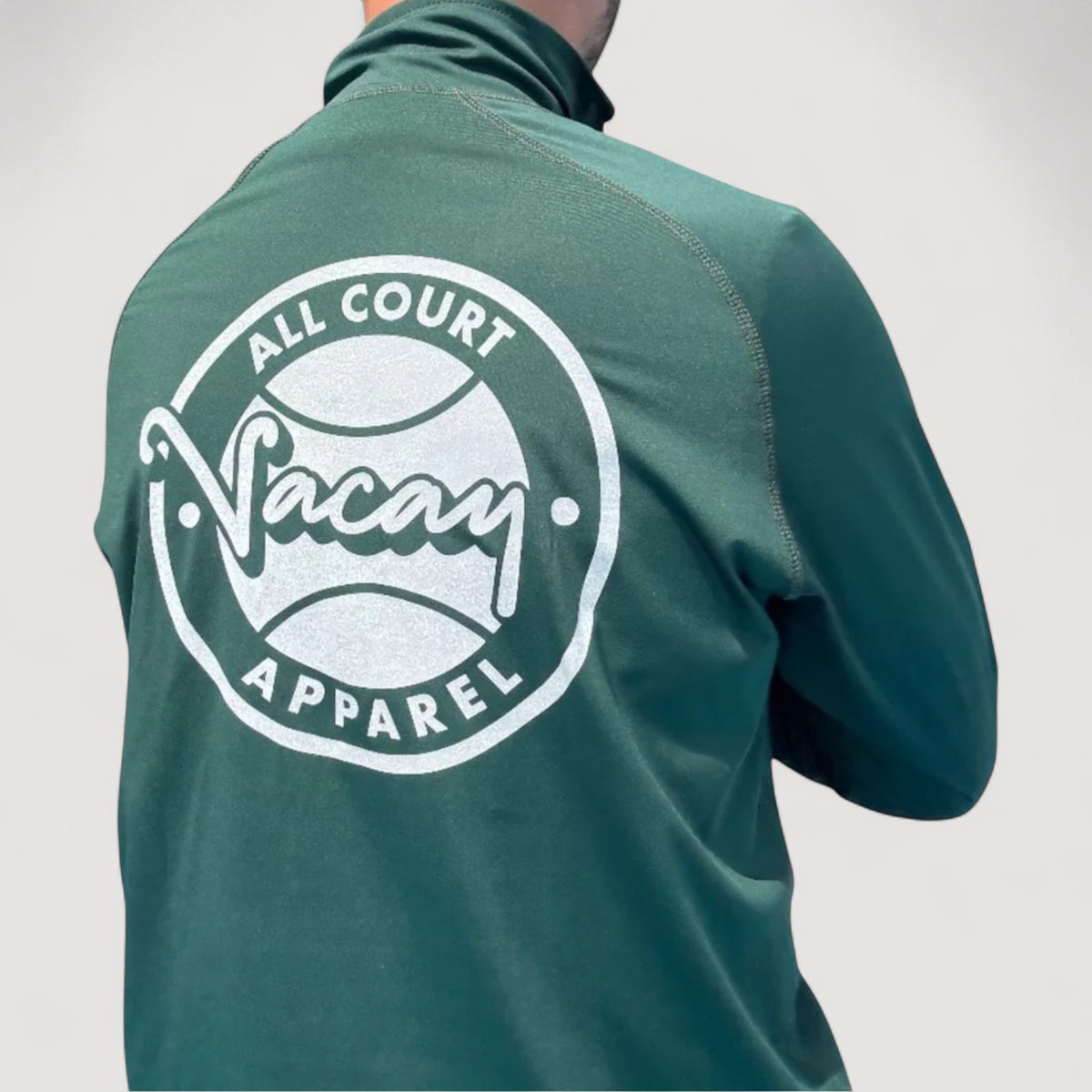 PERFORMANCE 1/4 ZIP ACE TOP - FOREST GREEN *SALE*