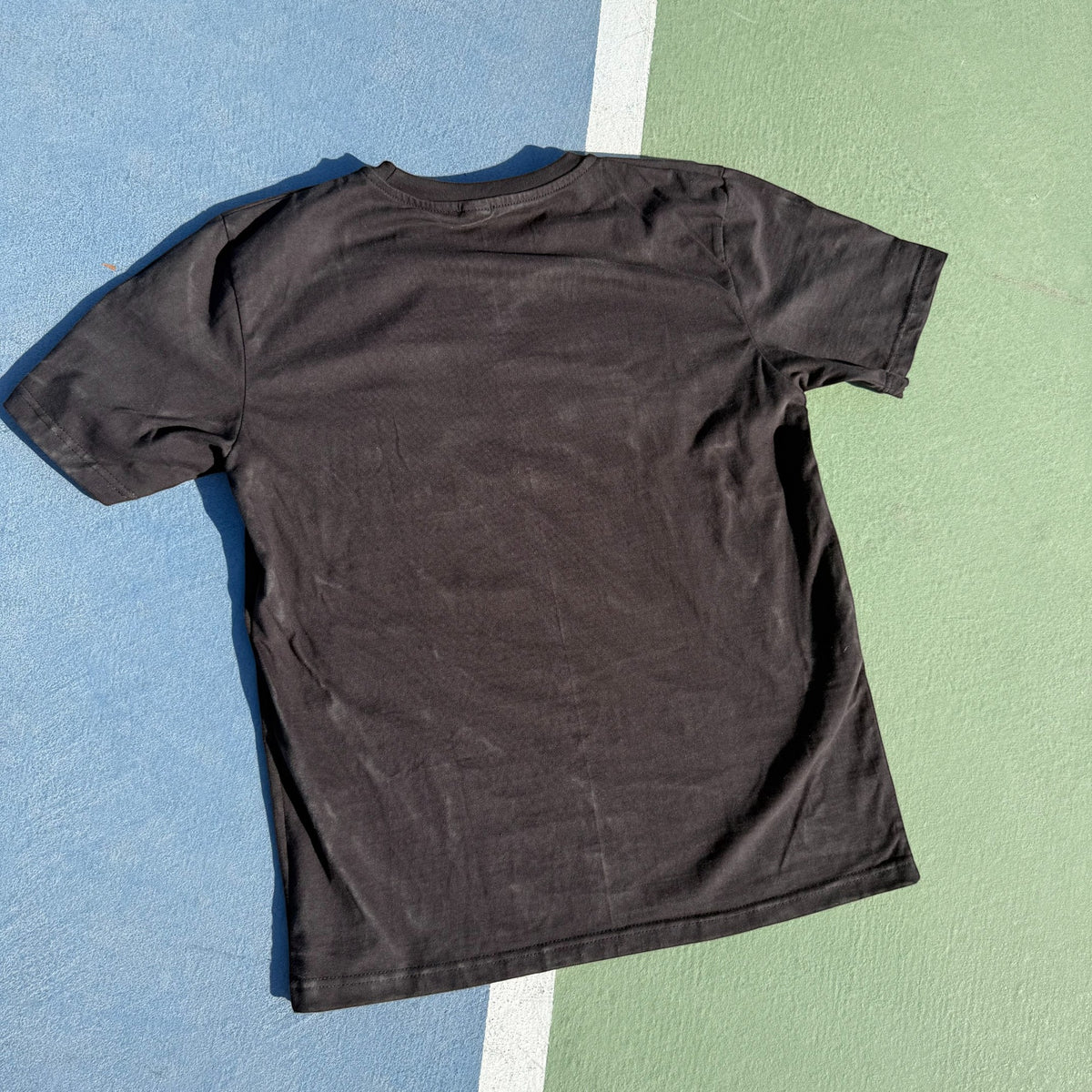 ALL COURT ALL DAY T-SHIRT - UNISEX - BLACK *SALE*