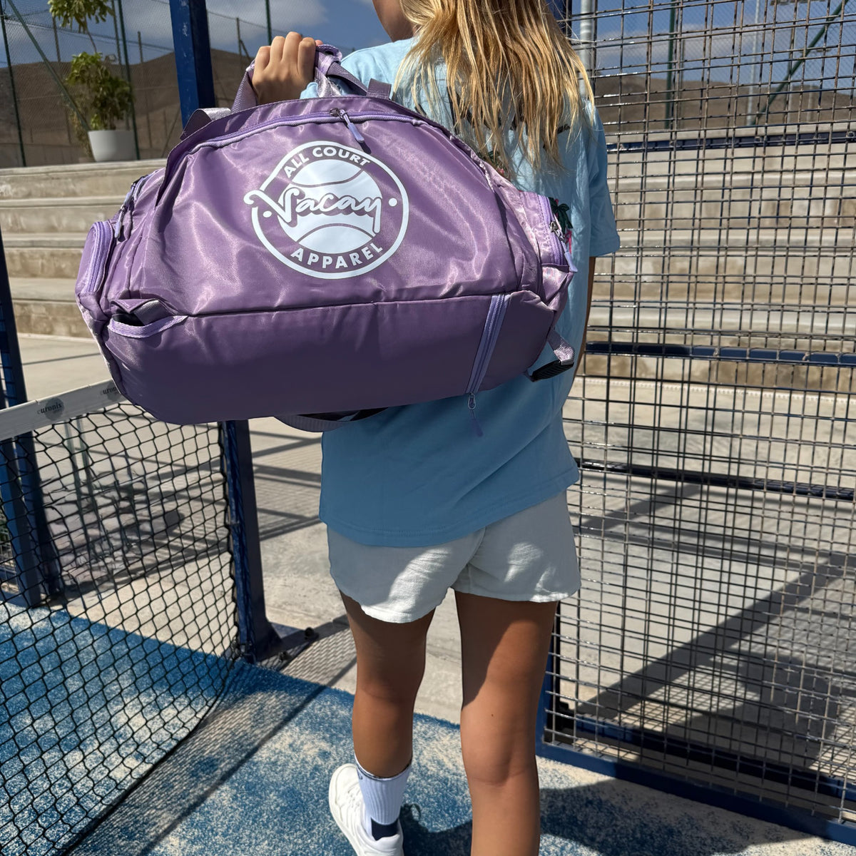 WEEKEND TRAINING BAG - PURPLE *SALE*