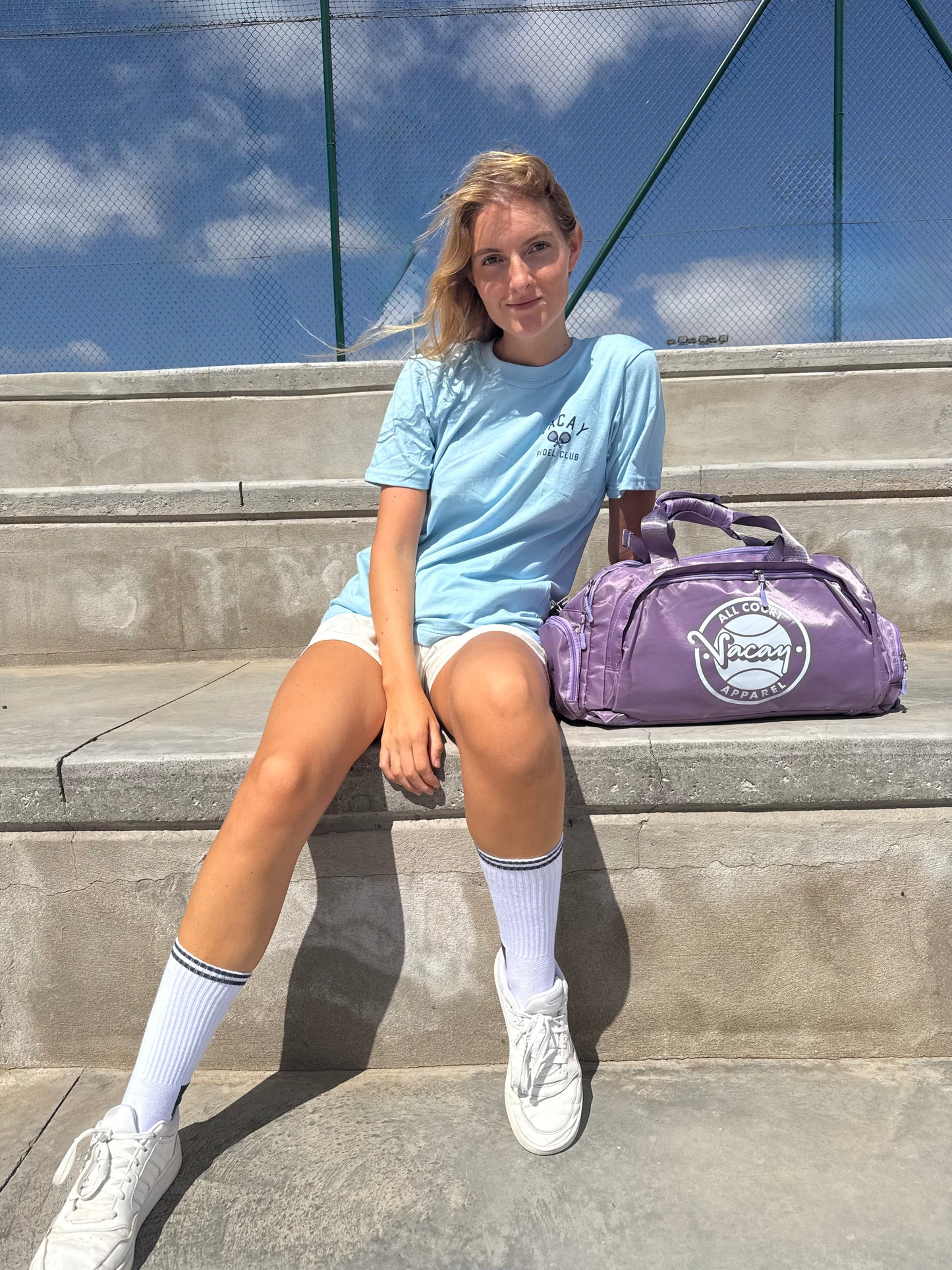 WEEKEND TRAINING BAG - PURPLE *SALE*