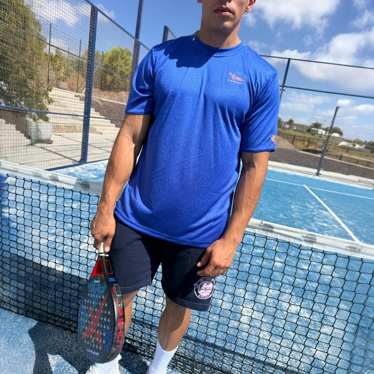 PERFORMANCE COACH T-SHIRT - ELECTRIC BLUE *SALE*