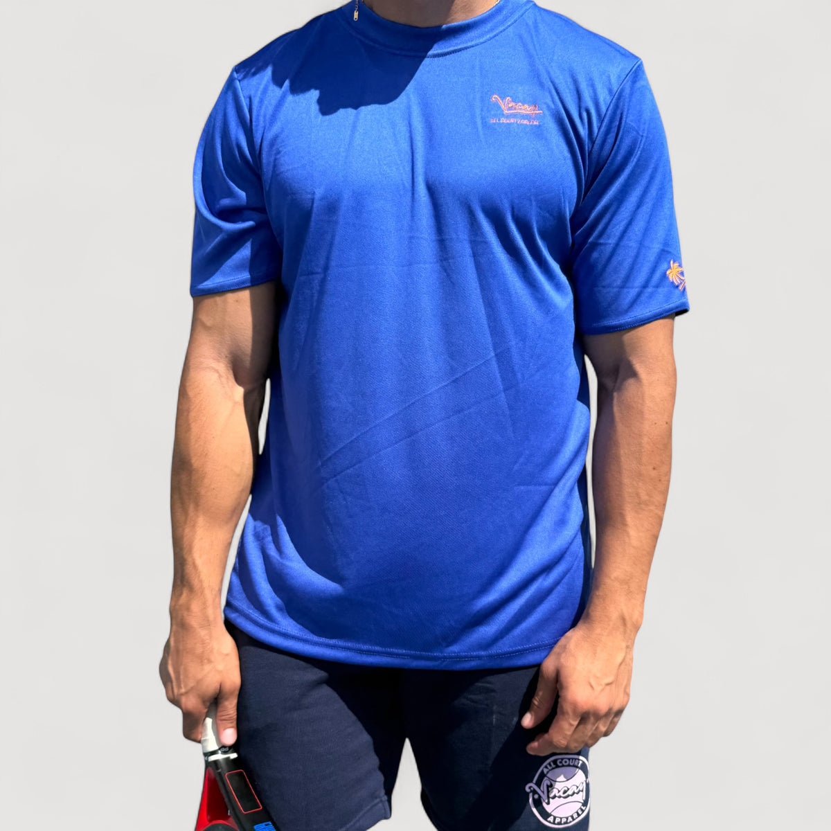 PERFORMANCE COACH T-SHIRT - ELECTRIC BLUE *SALE*