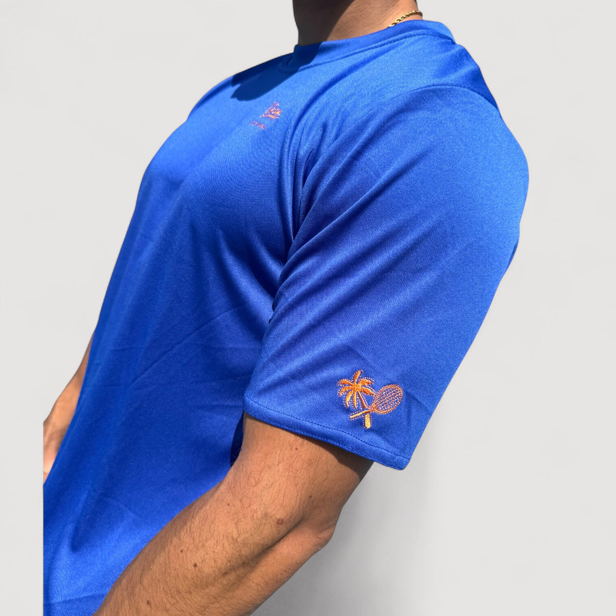 PERFORMANCE COACH T-SHIRT - ELECTRIC BLUE *SALE*