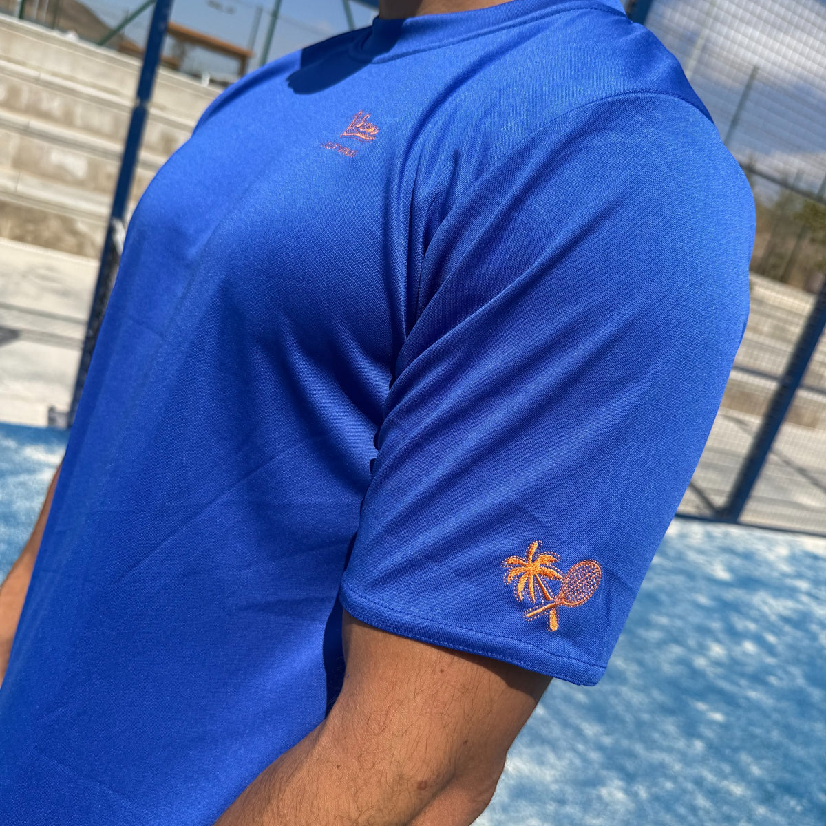 PERFORMANCE COACH T-SHIRT - ELECTRIC BLUE *SALE*