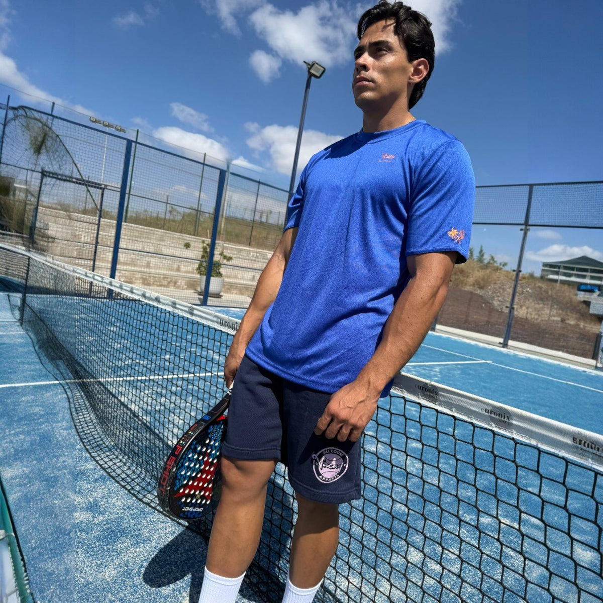 PERFORMANCE COACH T-SHIRT - ELECTRIC BLUE *SALE*