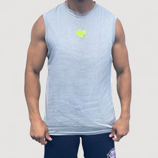 PERFORMANCE MEN'S TOP GUN TANK - STONE GREY *SALE*