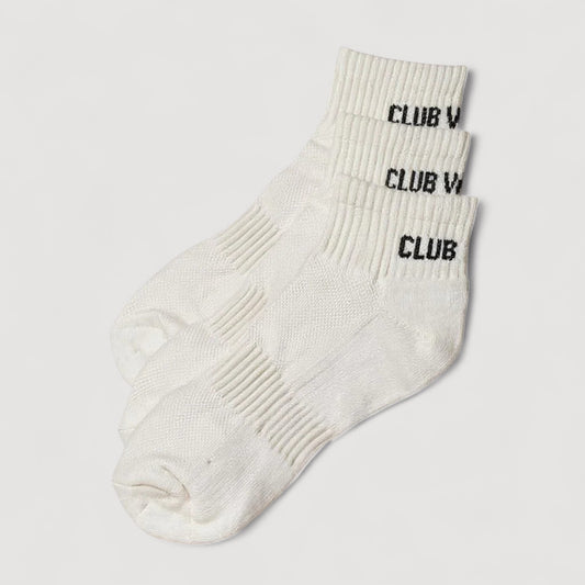 COURT ANKLE SOCKS 3 PACK
