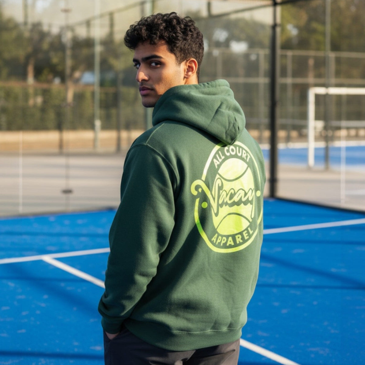 CLUBHOUSE UNISEX HOODIE - LIME *SALE*