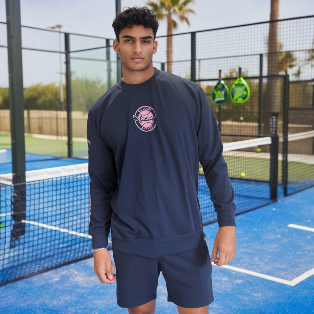 ADVANTAGE LONG SLEEVE TOP - NAVY