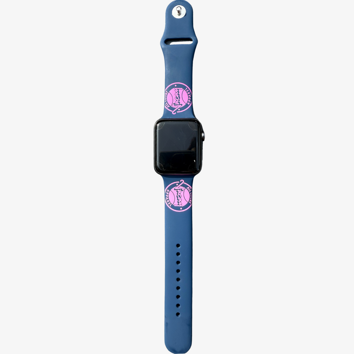 BALL LOGO WATCH STRAP 42/44MM - NAVY *SALE*