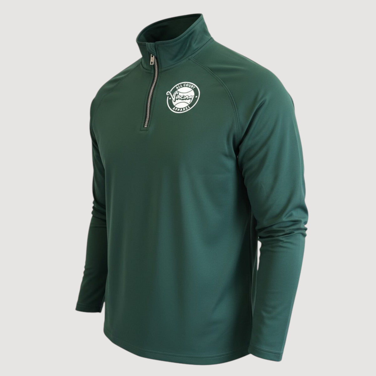 PERFORMANCE 1/4 ZIP ACE TOP - FOREST GREEN *SALE*
