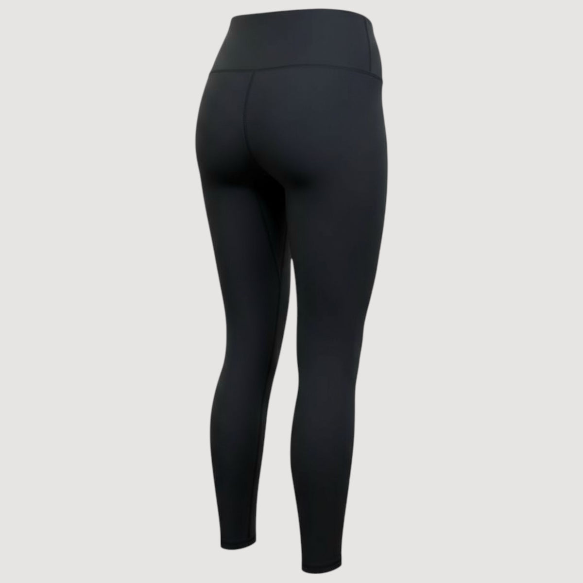 Women's High Rise Training Leggings 7/8 - Pure Black / Yellow *SALE*