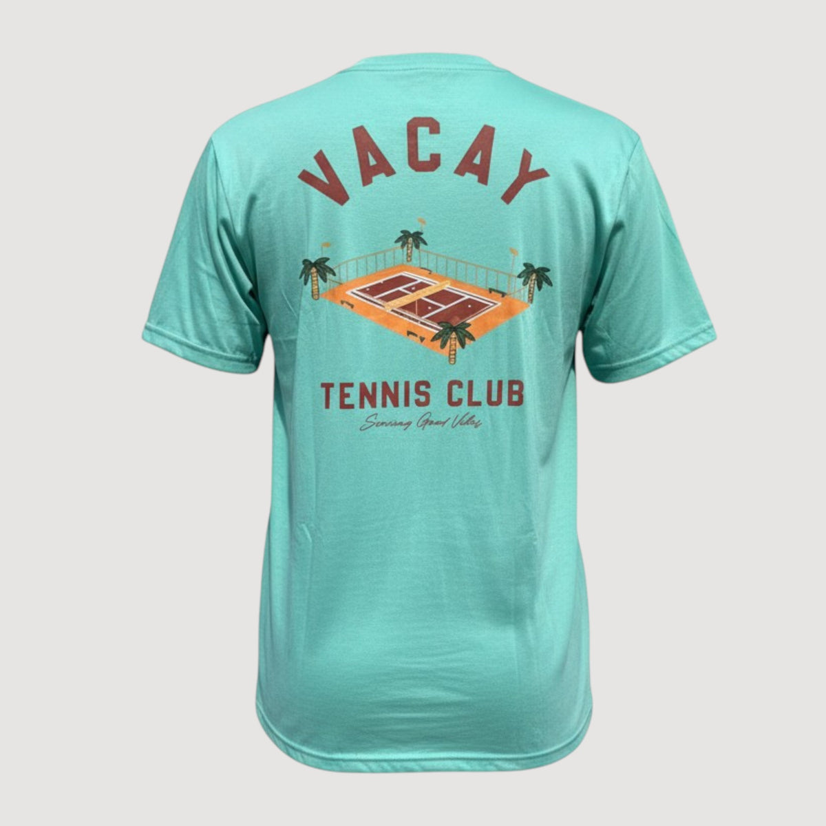 FRENCHY CLUB TENNIS T-SHIRT - UNISEX - MINT GREEN