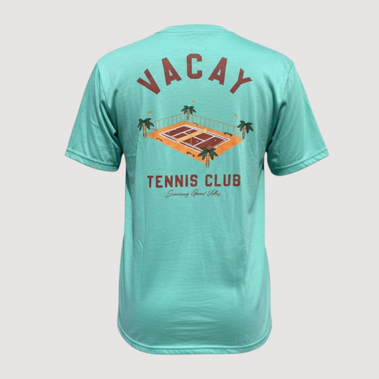 FRENCHY CLUB TENNIS T-SHIRT - UNISEX - MINT GREEN