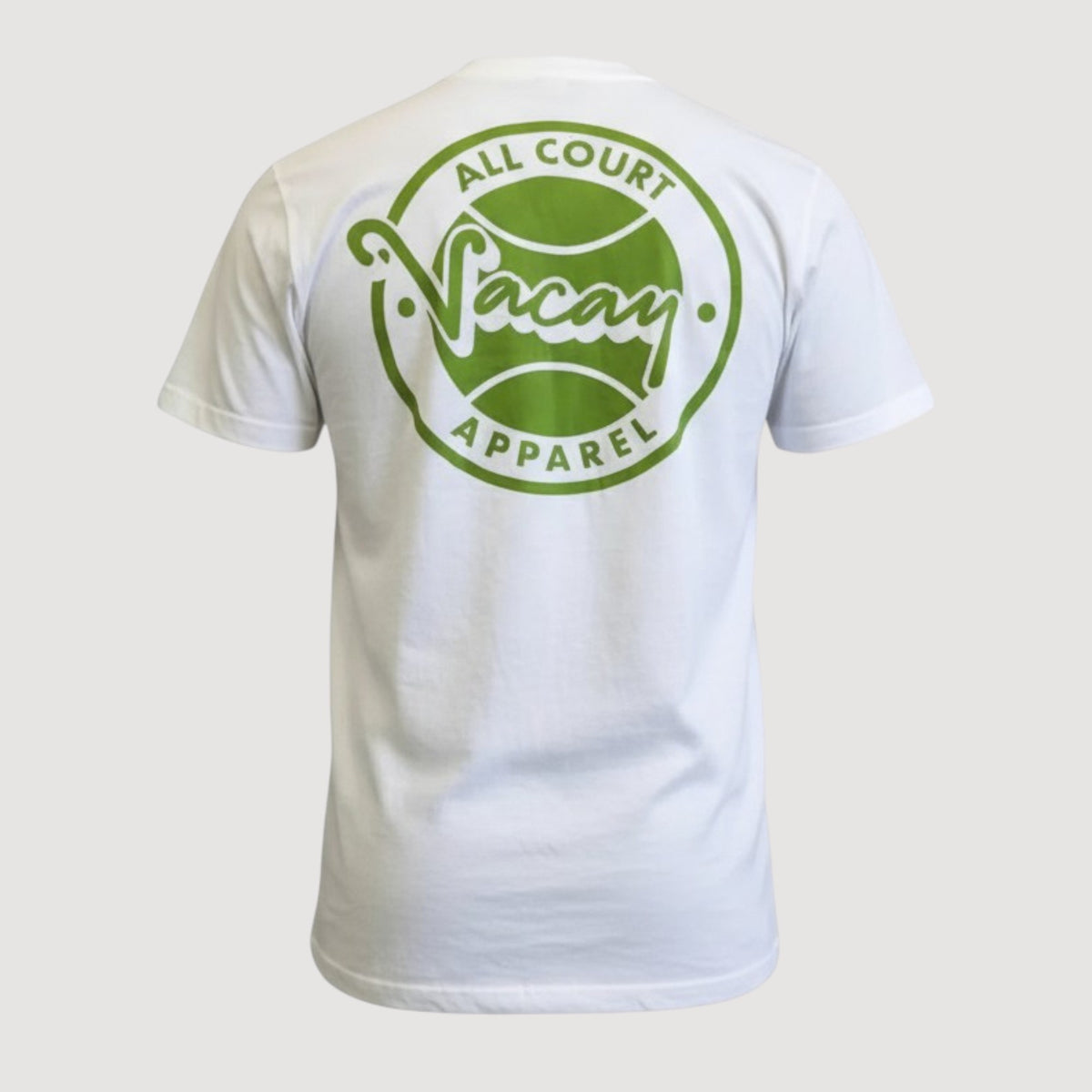 ADVANTAGE T-SHIRT - UNISEX - WHITE/LIME *SALE*