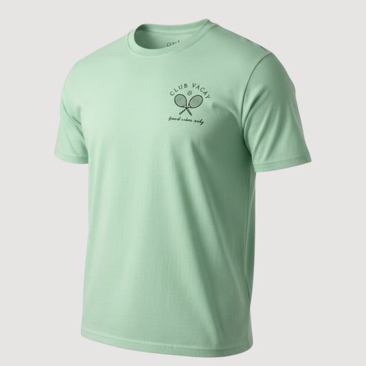GOOD VIBES T-SHIRT - UNISEX - GREEN