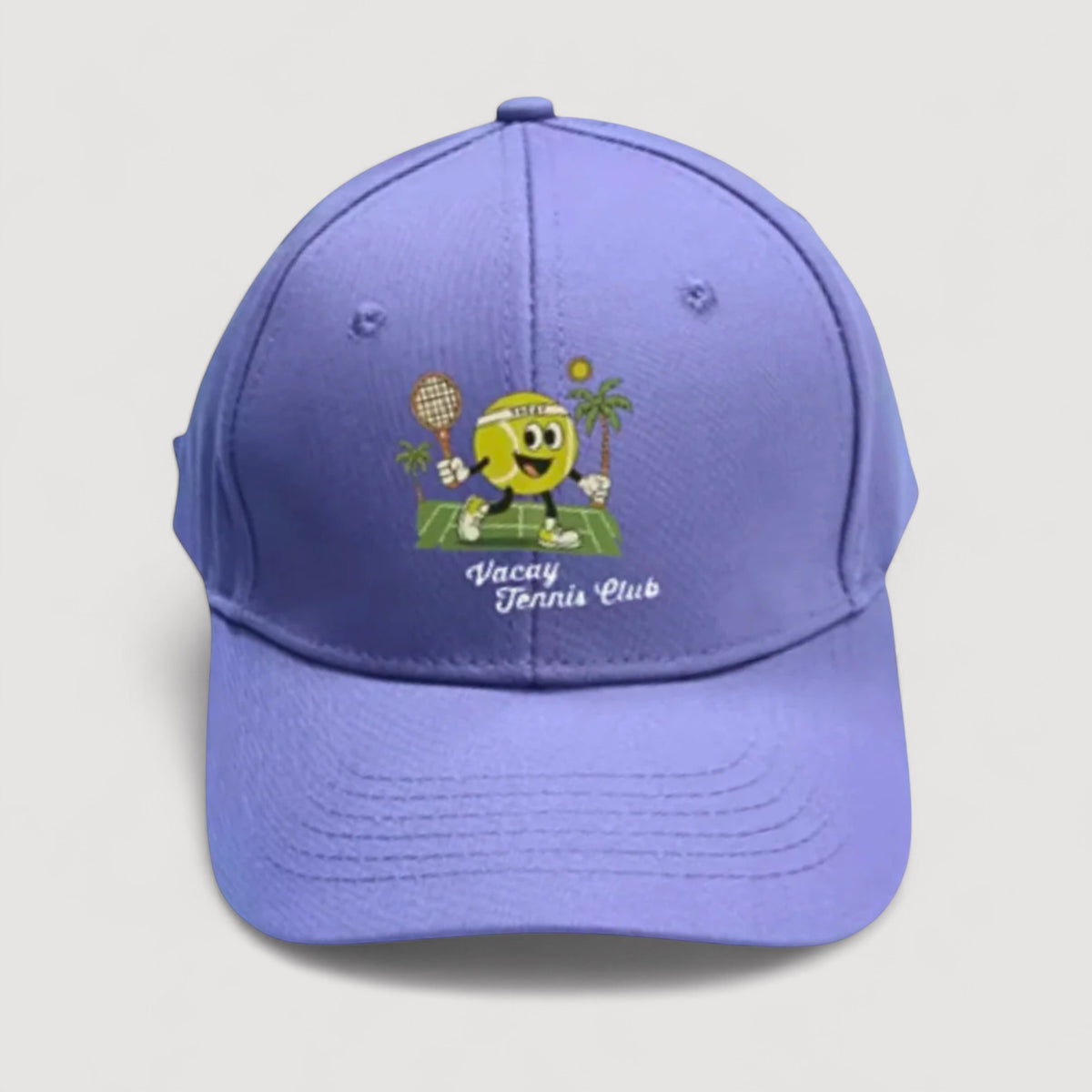 VACAY TIME KIDS TENNIS CAP - PURPLE *SALE*