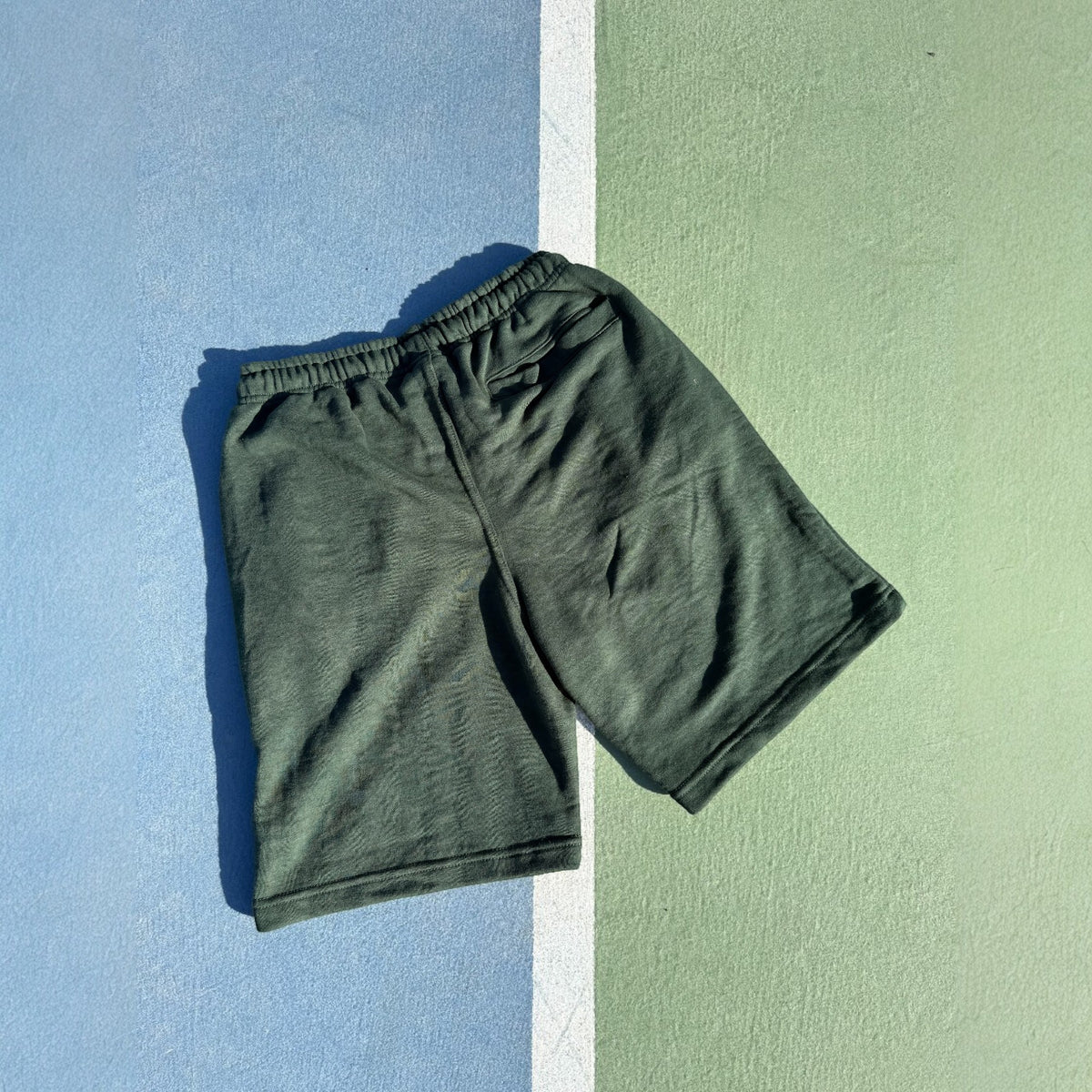 CHILLIN LEISURE SHORTS - TREK GREEN *SALE*