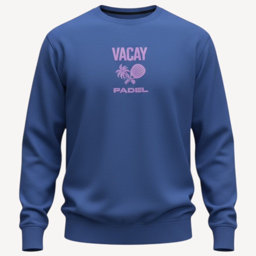 Padel Club Crew Sweatshirt - Slate Blue / Violet *SALE*